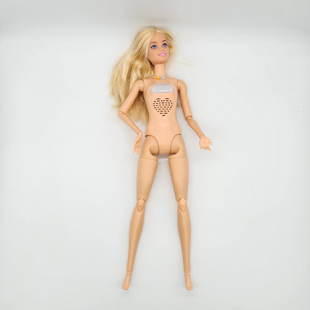 Barbie Breathe With Me Meditation Doll GNK01 Lights Sounds Talking Yoga Tested